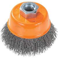 Crimped Wire Cup Brush with Ring Canadian Safety Group Inc.