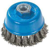 Knot-Twisted Wire Cup Brush, 3" Dia. x M14 Arbor Canadian Safety Group Inc.