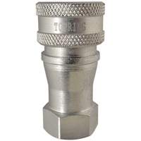 RACCORD HYDRAULIQUE FERMETURE 2 VOIES,1"NPT,ACIE, Laiton/Acier inoxydable Canadian Safety Group Inc.