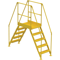 Crossover Ladder, 79 1/2" Overall Span, 50" H x 24" D, 24" Step Width Canadian Safety Group Inc.