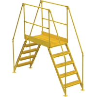 Crossover Ladder, 103-1/2" Overall Span, 50" H x 48" D, 24" Step Width Canadian Safety Group Inc.