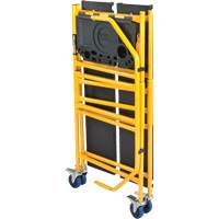 nsemble d'&eacute;chafaudage &agrave; montant de s&eacute;curit&eacute; & tablette pour outils de 4' Jobsite Series, Cadre Acier, 49-1/2" p x 57-3/4" h Canadian Safety Group Inc.