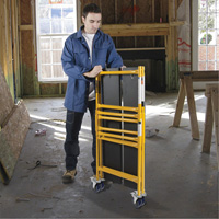 Ensemble de petit &eacute;chafaudage de base de 4' Jobsite Series, Cadre Acier, 41" p x 45-3/4" h Canadian Safety Group Inc.