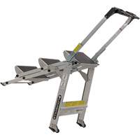&eacute;chelle escabeau avec roues pivotantes, 3 marches, 34" x 22" x Hauteur 50,75" Canadian Safety Group Inc.