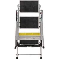 &eacute;chelle escabeau avec roues pivotantes, 3 marches, 34" x 22" x Hauteur 50,75" Canadian Safety Group Inc.