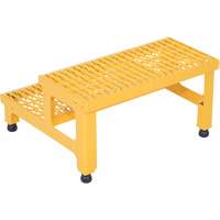 Adjustable Step-Mate Stand, 2 Step(s), 23-13/16" W x 22-7/8" L x 15-1/4" H, 500 lbs. Capacity Canadian Safety Group Inc.