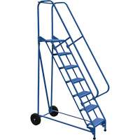 Roll-A-Fold Ladder, 7 Steps, Perforated, 70" High Canadian Safety Group Inc.