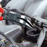 8" Long Nose 70° Angled Pliers without Cutter Canadian Safety Group Inc.