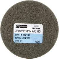 Standard Abrasives Unitized Wheel, 3" x 1/8", 1/4" Arbor, Medium Grit, Aluminum Oxide Canadian Safety Group Inc.