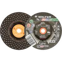 Meules &agrave; moyeu d&eacute;port&eacute; Flexcut, 5", 36 Grain, Oxyde d'aluminium, 5/8"-11, 12 200 Tr/min, Type 29 Canadian Safety Group Inc.