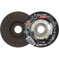 Meules &agrave; tronçonner renforc&eacute;es pour meuleuse &agrave; angle droit - Combo Zip, 4-1/2" x 5/64", Arbre de 7/8", Type 27 Canadian Safety Group Inc.