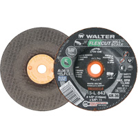 Meule FLEXCUT MILL SCALE, 4-1/2", 36 Grain, Oxyde d'aluminium, 5/8"-11, 13 300 Tr/min, Type 29 Canadian Safety Group Inc.