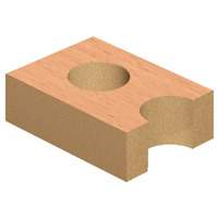 Forets pour trou de passage &agrave; pointes au carbure, Diam&egrave;tre de 2/5" Canadian Safety Group Inc.