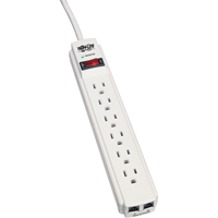 Limiteurs de surtension Protect-It, 6 Prises, 720 J, 1800 W, Cordon 4' Canadian Safety Group Inc.