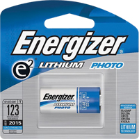 Batteries au lithium, 123, 3 V Canadian Safety Group Inc.