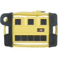 Bloc d'alimentation pour atelier, 8 Prise(s), 6', 15 A, 1875 W, 125 V Canadian Safety Group Inc.