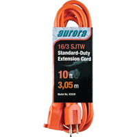 Cordon rallonge, Int&eacute;rieur/ext&eacute;rieur, SJTW, AWG 16/3, 13 A, 10' Canadian Safety Group Inc.