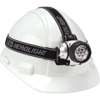 Lampe frontale, DEL, 28 lumens, 20 hres de fonctionnement, piles AAA Canadian Safety Group Inc.