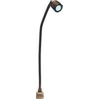 Lampe &agrave; col-de-cygne &agrave; flux &eacute;lev&eacute; de la s&eacute;rie LS, 5 W, DEL, Col 20", Noir Canadian Safety Group Inc.