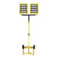 Dual-Head Cart with Winch, LED, 400 W, 60000 Lumens, Aluminum Housing Canadian Safety Group Inc.