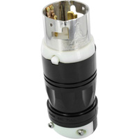 Prise verrouillable de style californien, Nylon, 50 A, 120 V/250 V, Non-NEMA Canadian Safety Group Inc.