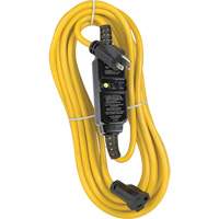 Ensemble de cordon DDFT &agrave; r&eacute;initialisation automatique, 120 V, 15 A, Cordon de 25' Canadian Safety Group Inc.