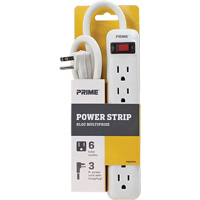 Bloc multiprise, 6 Prise(s), 3', 15 A, 1875 W, 125 V Canadian Safety Group Inc.