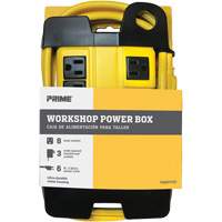Bloc d'alimentation pour atelier, 8 Prise(s), 6', 15 A, 1875 W, 125 V Canadian Safety Group Inc.