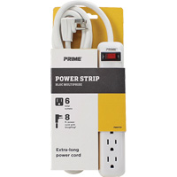 Bloc multiprise, 6 Prise(s), 8', 15 A, 1875 W, 125 V Canadian Safety Group Inc.