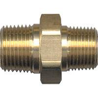 Mamelon de r&eacute;duction hexagonal, Laiton, 1/4" x 1/8", NPT x NPT Canadian Safety Group Inc.